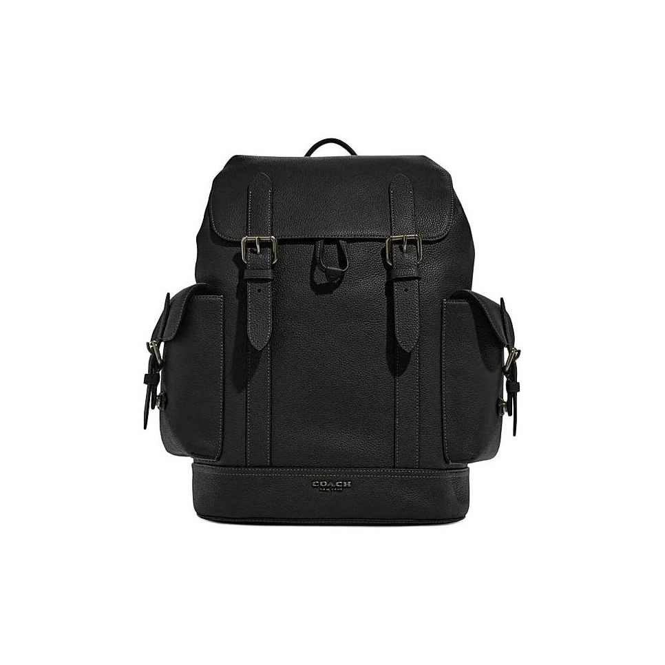 Genuine Leather Backpack - Sac à dos COACH Hudson en