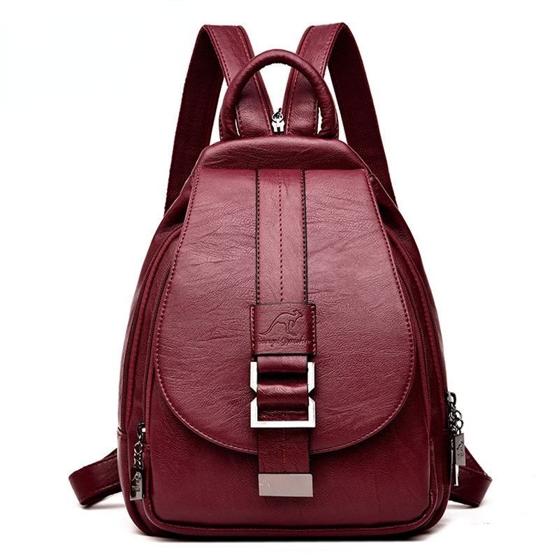 Genuine Leather Backpack - Sac à Dos de Styliste en