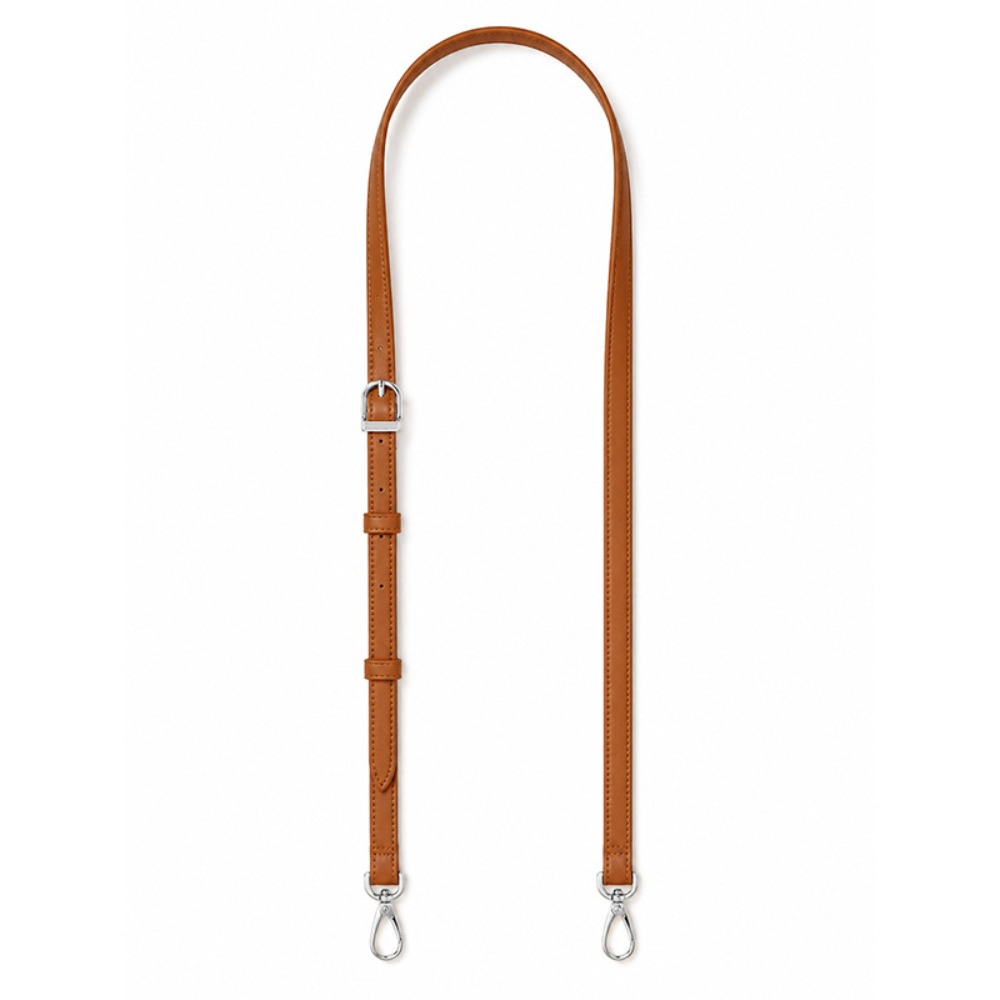 Belt Bag Leather Wide - Sangle de sac en cuir réglable
