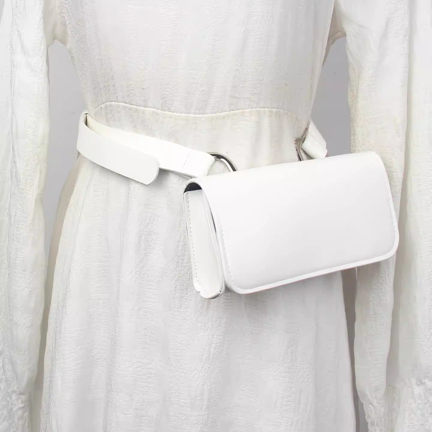 Ceinture en cuir PU pour homme - Belt Bag Leather Wide avis et prix