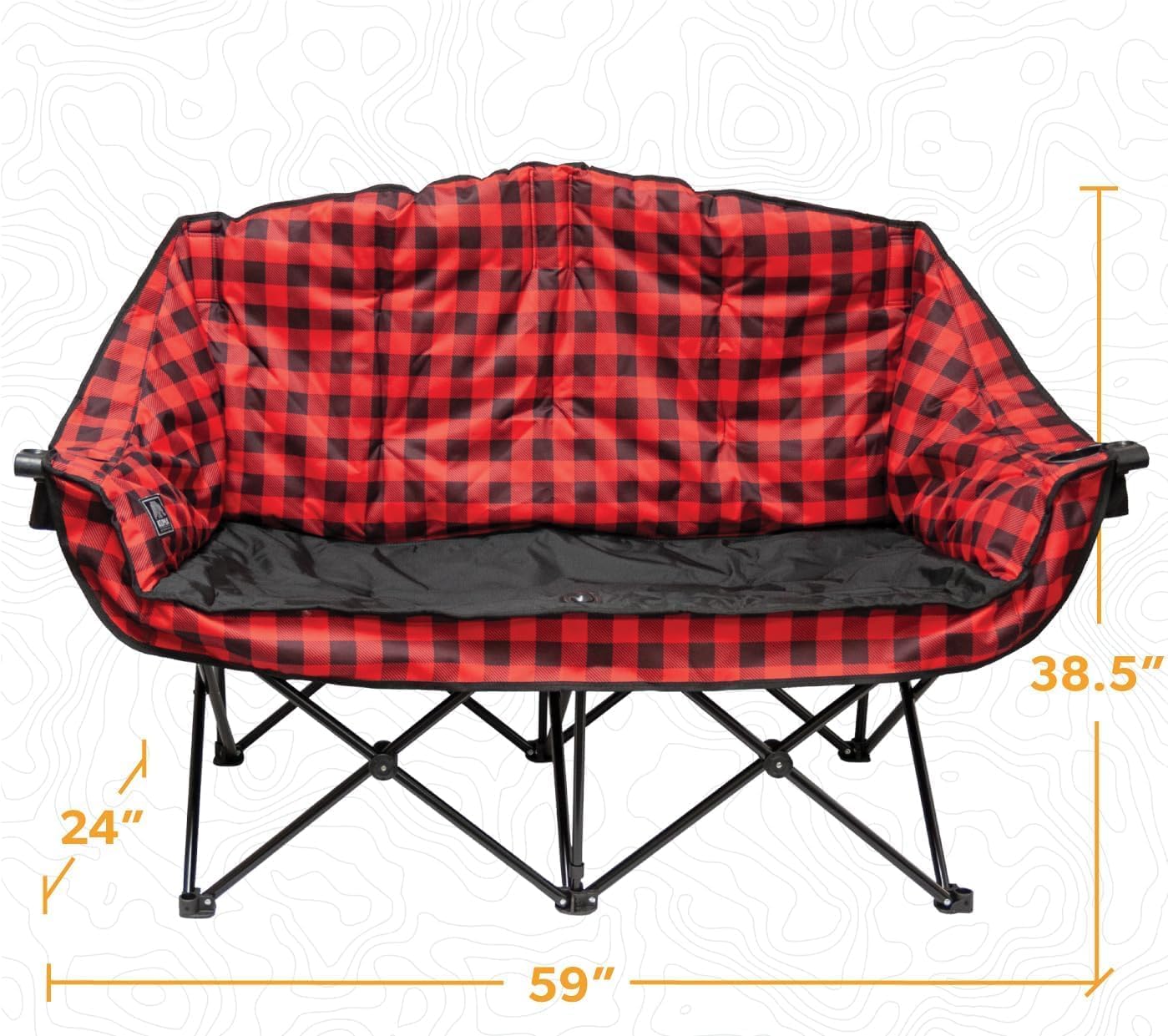 Chaise de camping double avec  - Luxury Bags Youtube avis et prix