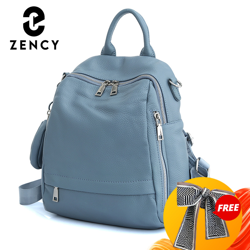 Zency – sac à dos en cuir véri - Genuine Leather Backpack avis et prix