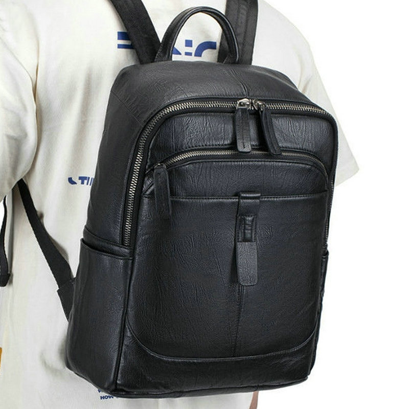 Sac à bandoulière double en cu - Genuine Leather Backpack avis et prix