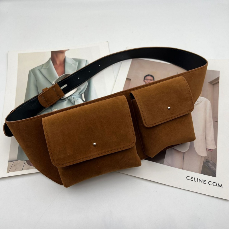 Sacs banane vintage en cuir PU - Belt Bag Leather Wide avis et prix