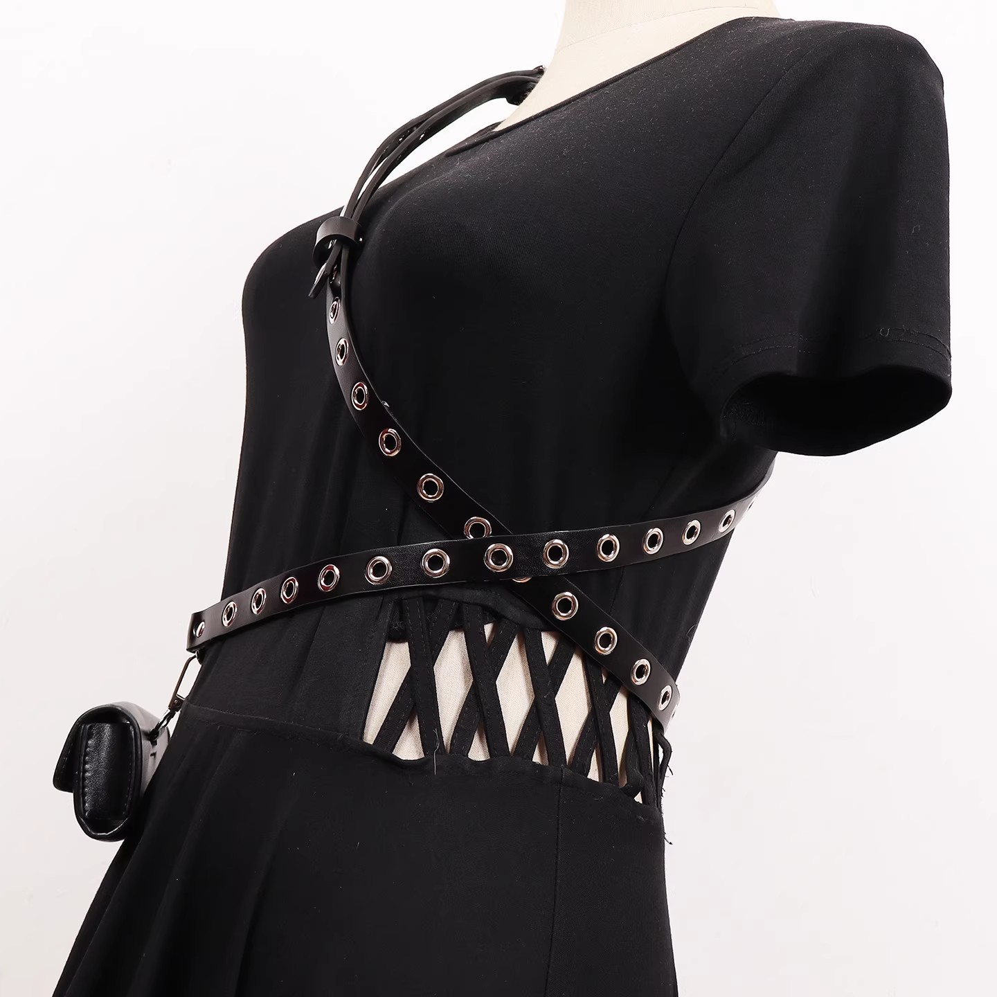 Femmes piste mode en cuir véri - Belt Bag Leather Wide avis et prix