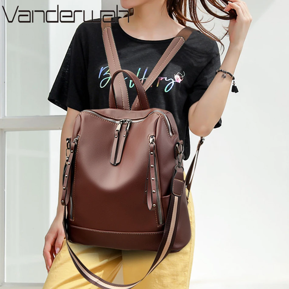 Sac à Dos de marque de luxe en - Genuine Leather Backpack avis et prix