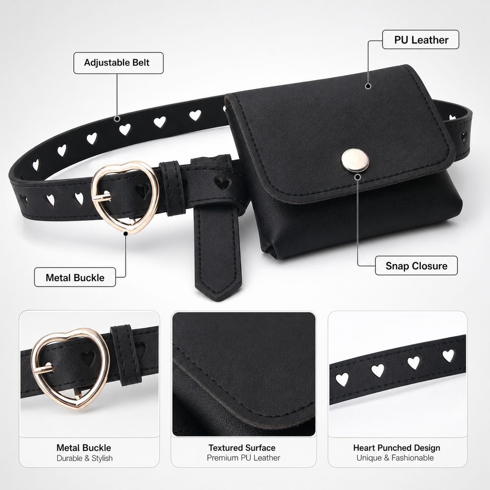 Nouvelle sacoche de taille en  - Belt Bag Leather Wide avis et prix
