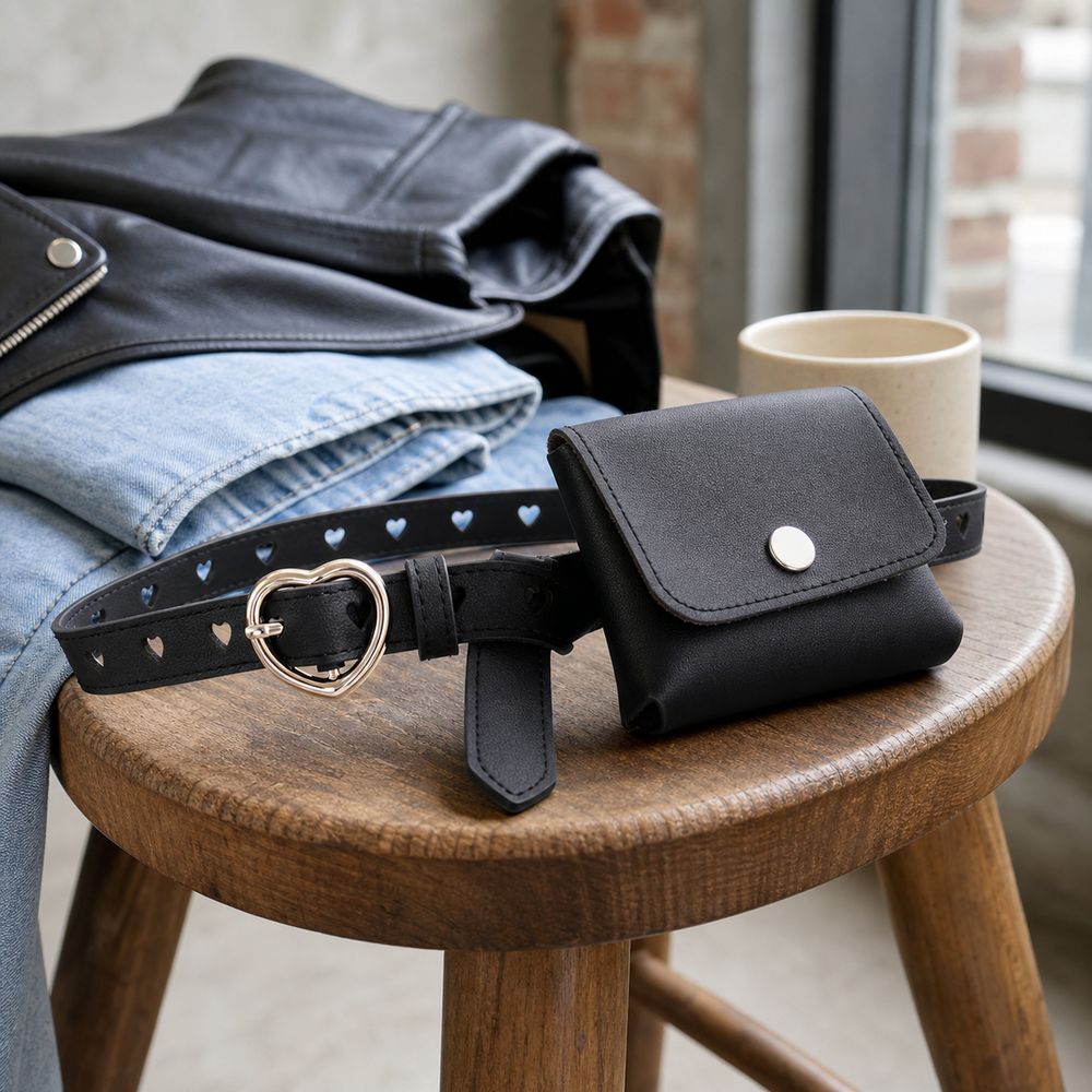 Nouvelle sacoche de taille en  - Belt Bag Leather Wide avis et prix