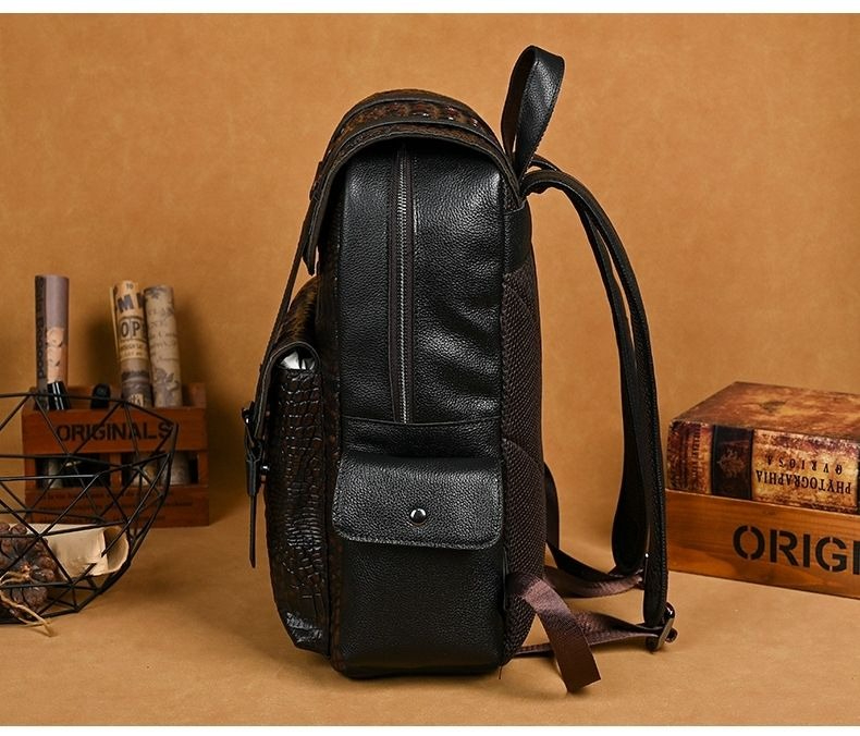Nouveau Sac à Dos Homme 2026 T - Genuine Leather Backpack avis et prix