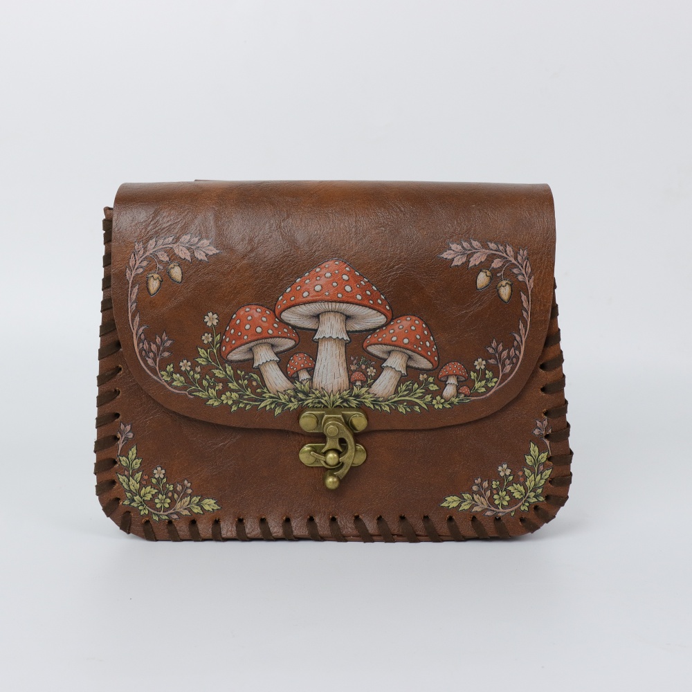Sac banane en PU imprimé champ - Belt Bag Leather Wide avis et prix